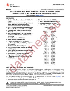 74VMEH22501ADGGRE4 datasheet  